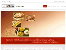Tablet Screenshot of muruganidlishop.com